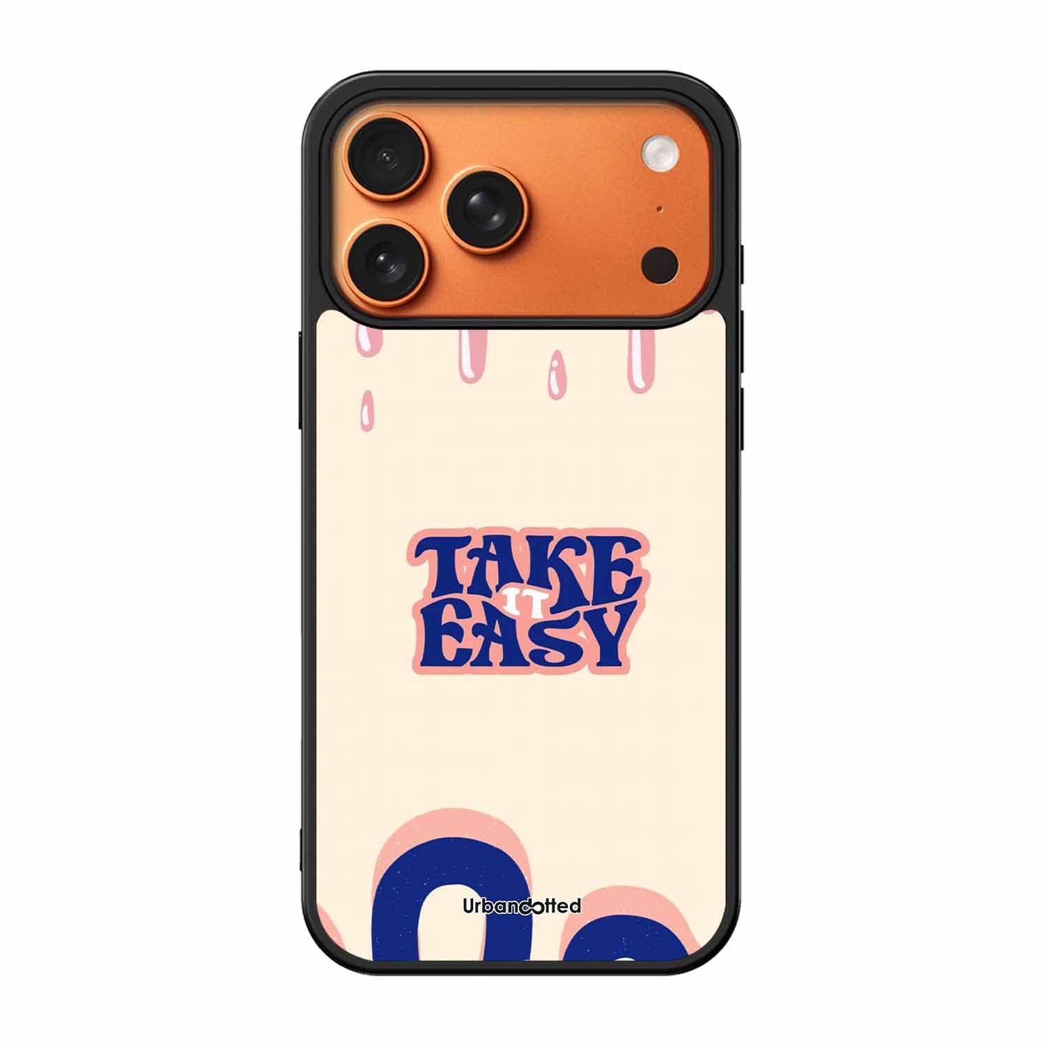Take It Easy Drip Glass Case For iPhone 17 Pro Max