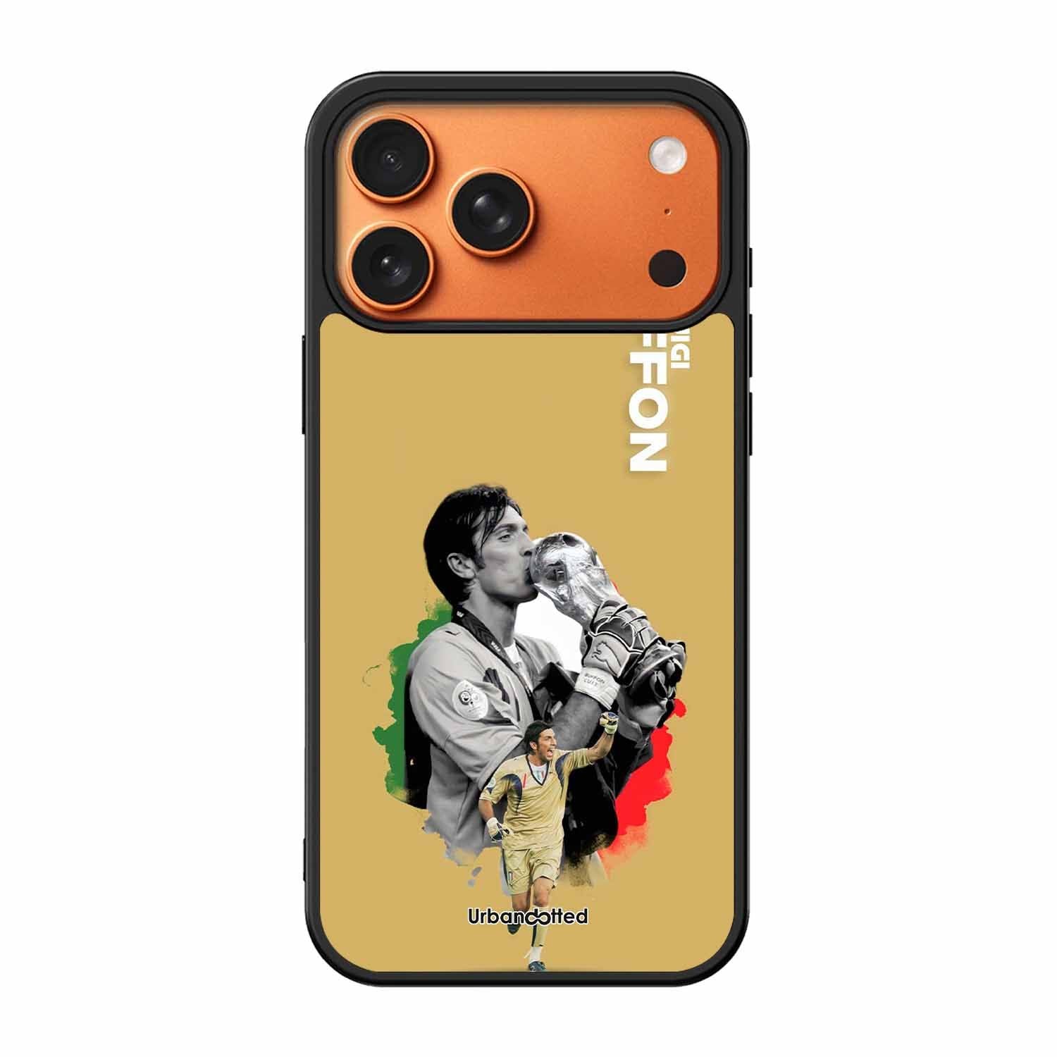 Gianluigi Buffon Legend Glass Case For iPhone 17 Pro Max