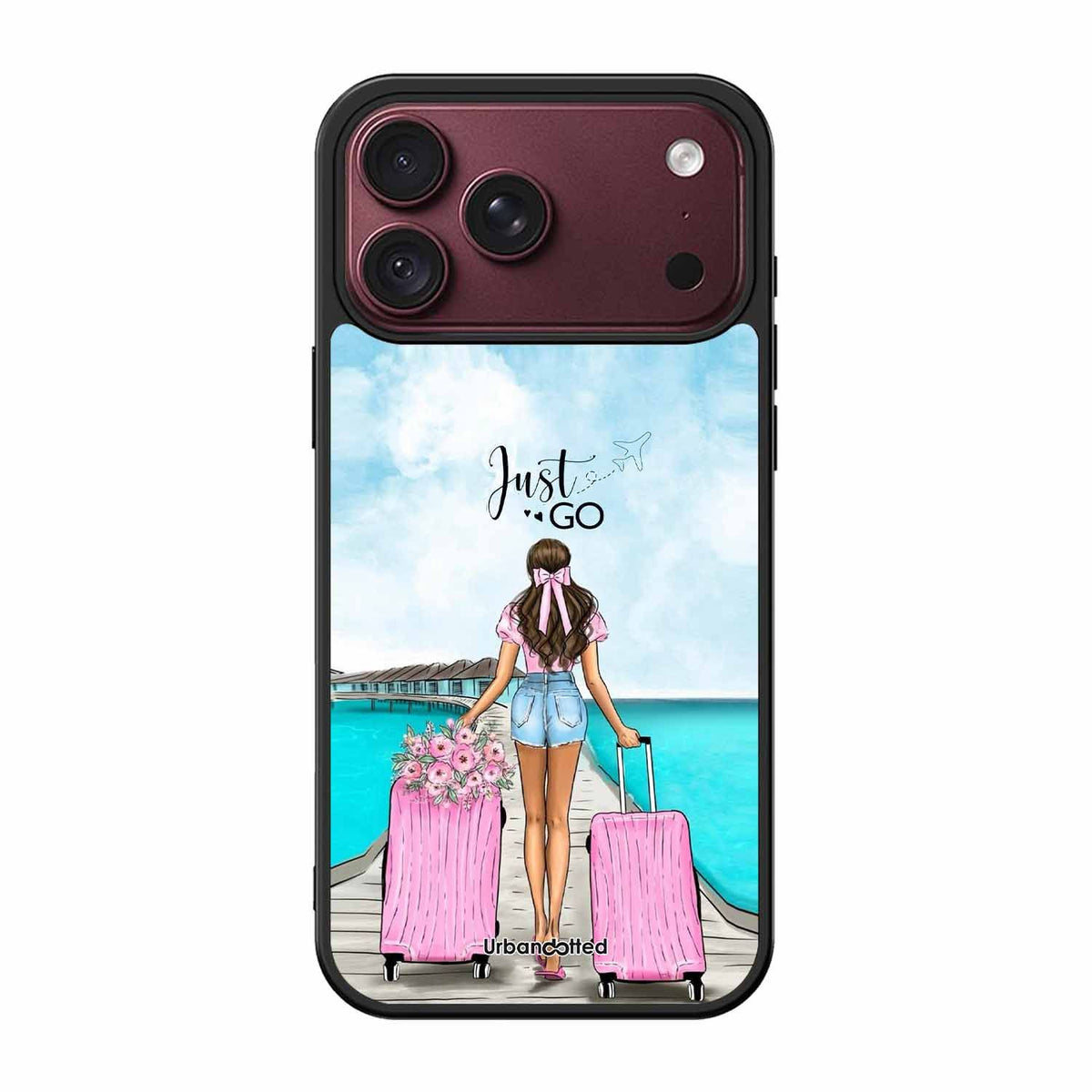 Just Go Travel Glass Case For iPhone 18 Pro