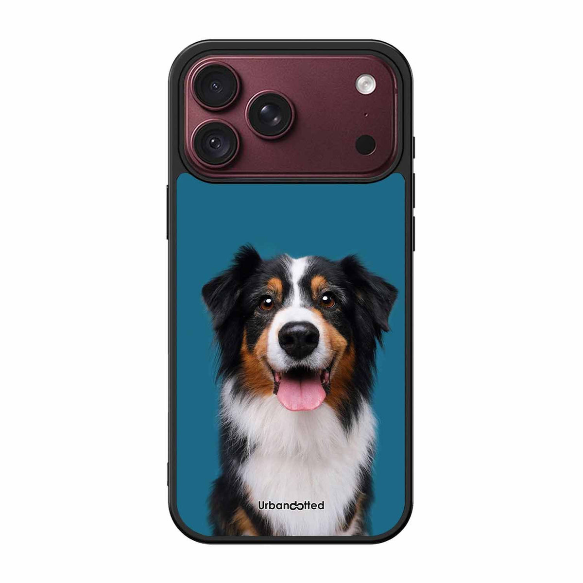 Aussie Shepherd Smile Glass Case For iPhone 18 Pro