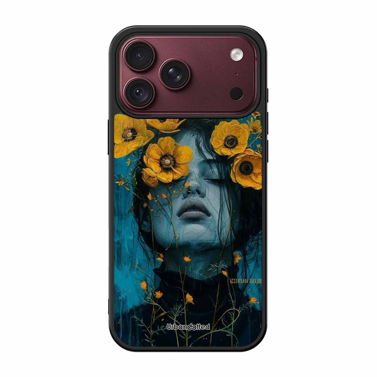 Wildflower Spirit Glass Case For iPhone 18 Pro