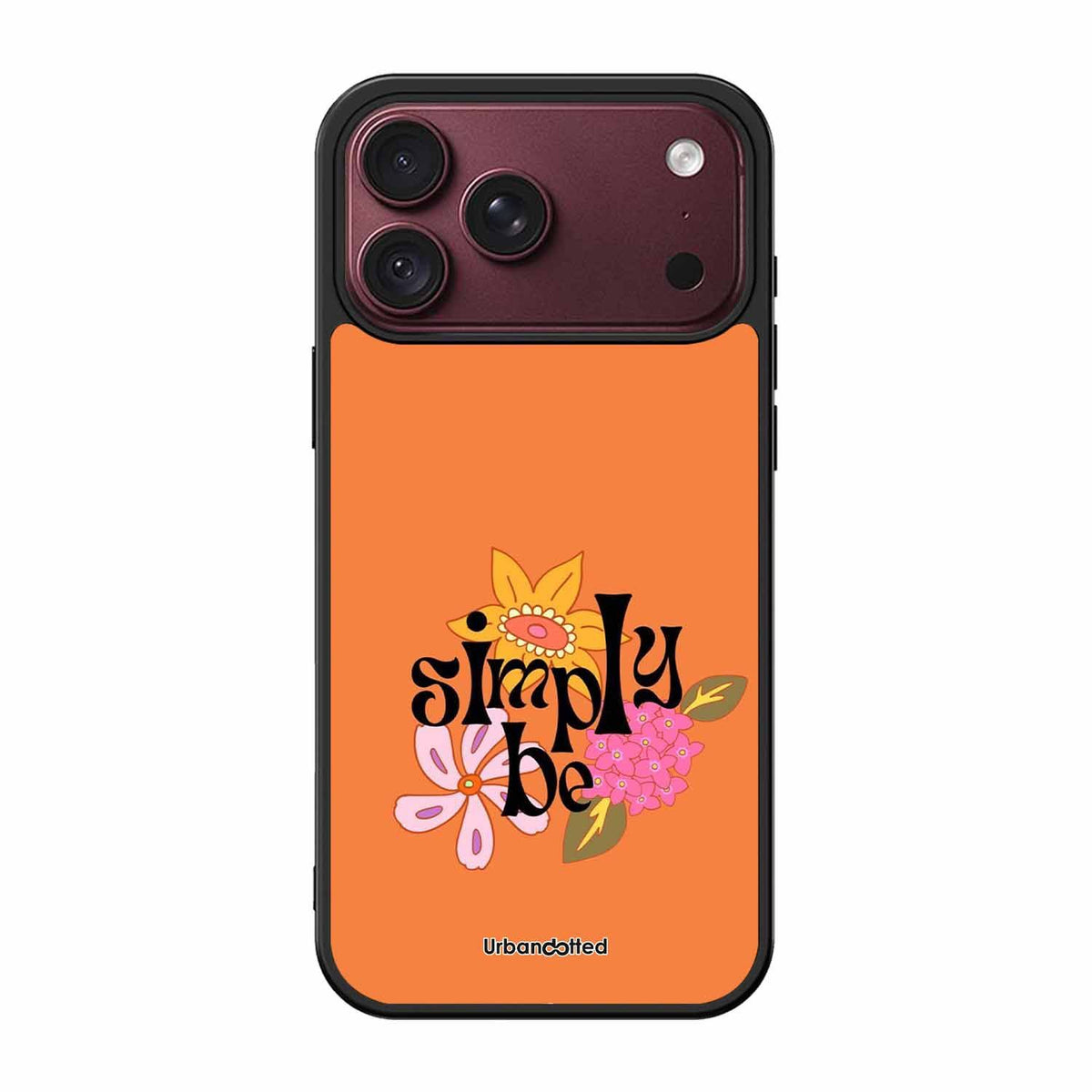 Simply Be Floral Glass Case For iPhone 18 Pro