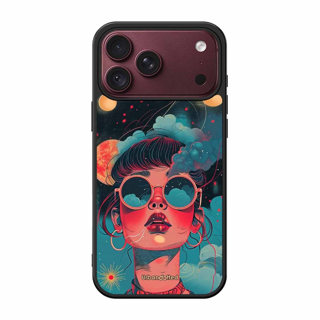 Starry Eyed Wonder Glass Case For iPhone 18 Pro