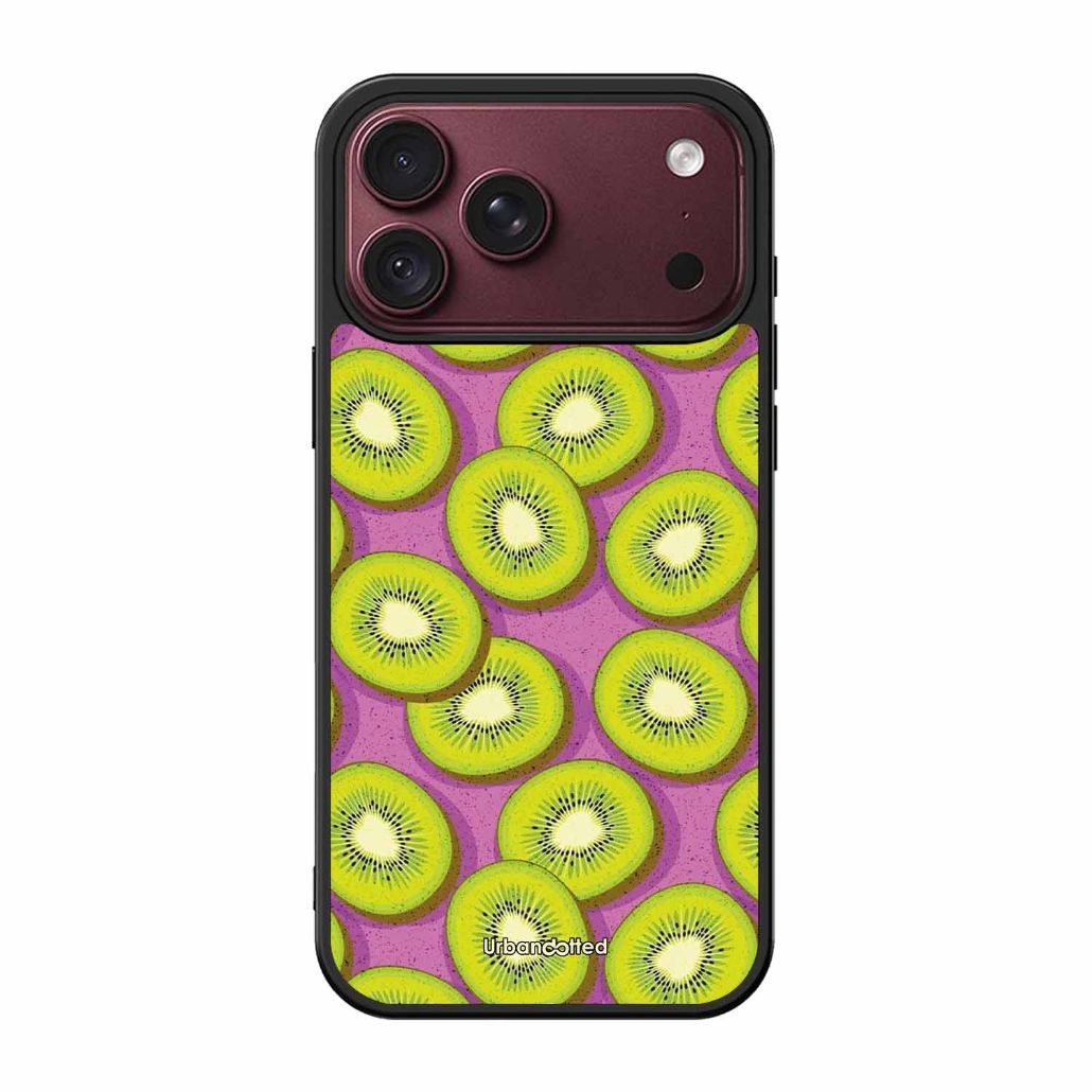 Refreshing Kiwi Glass Case For iPhone 18 Pro