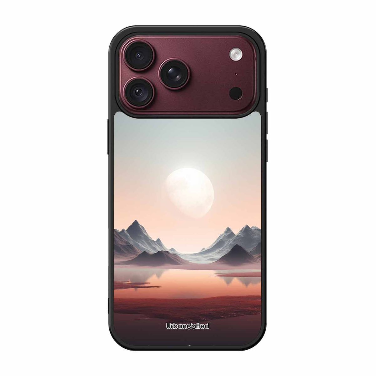 Tranquil Landscape Reflection Glass Case For iPhone 18 Pro