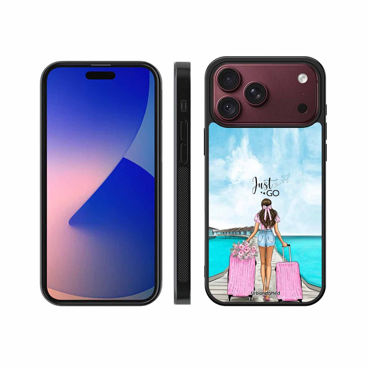 Just Go Travel Glass Case For iPhone 18 Pro