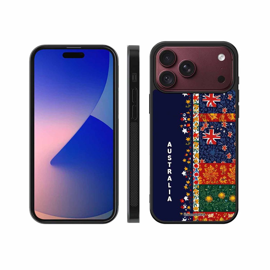 Australian National Pride Glass Case For iPhone 18 Pro