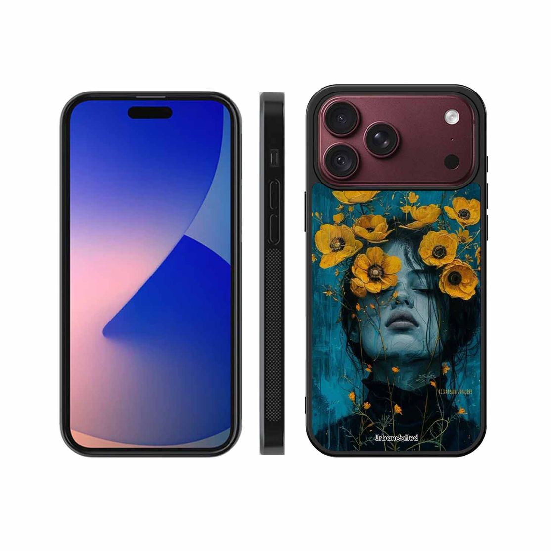 Wildflower Spirit Glass Case For iPhone 18 Pro