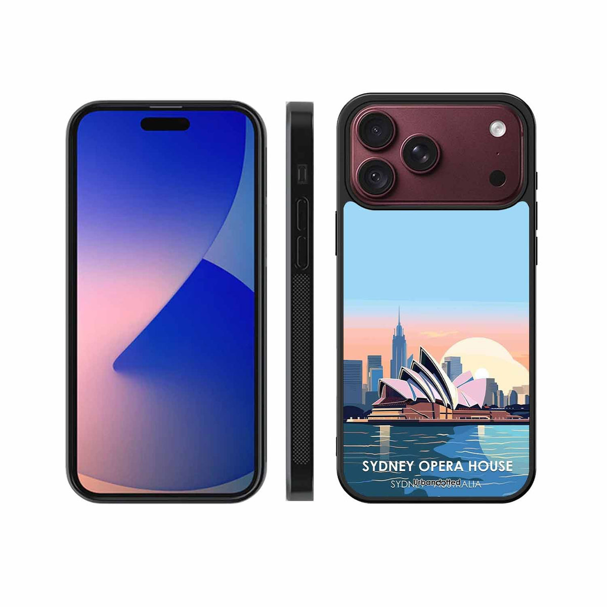 Sydney Opera House Sunrise Glass Case For iPhone 18 Pro Max