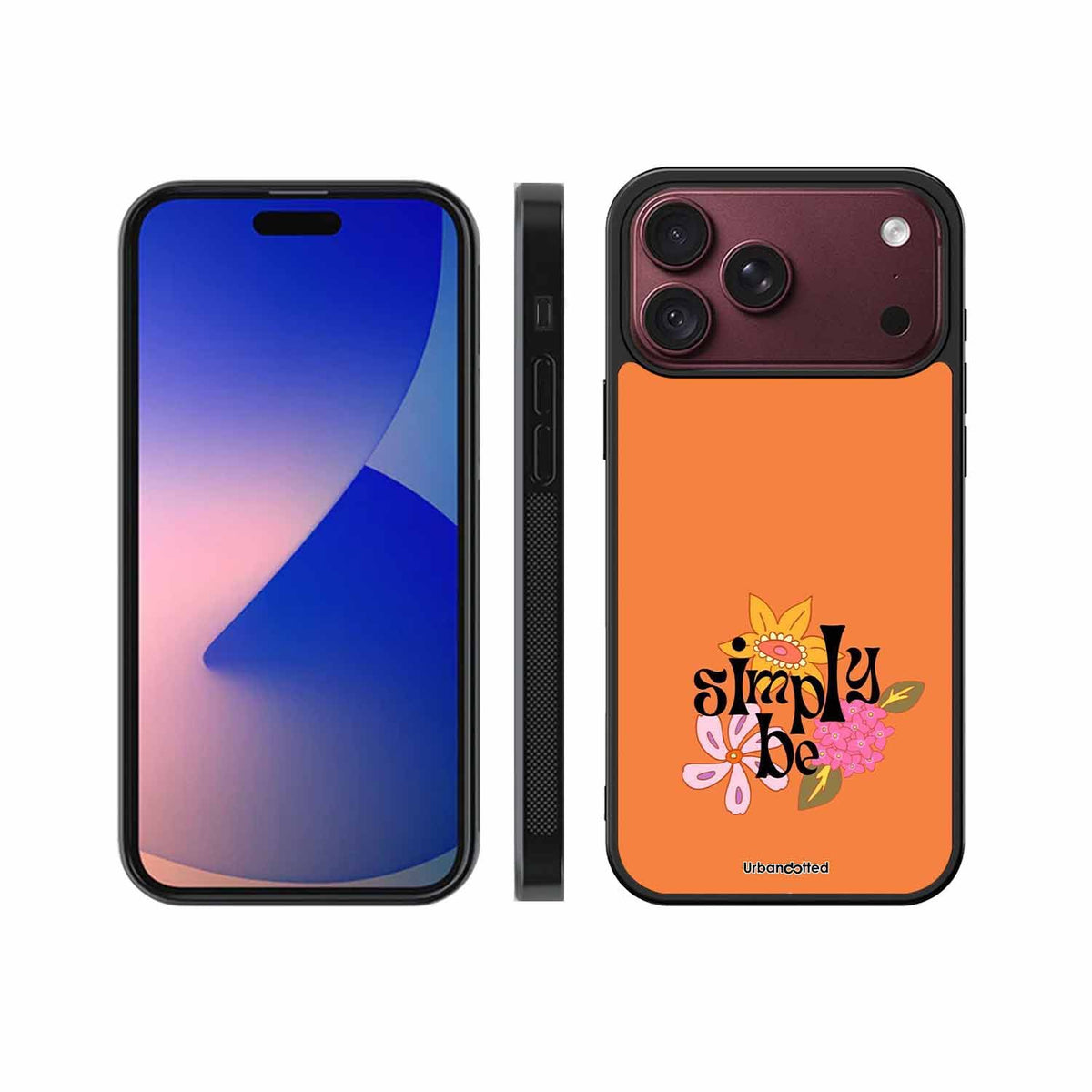 Simply Be Floral Glass Case For iPhone 18 Pro