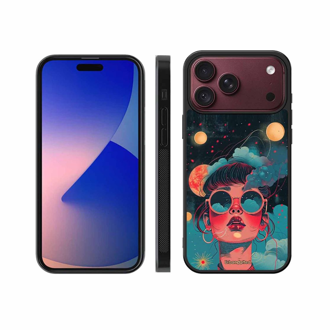 Starry Eyed Wonder Glass Case For iPhone 18 Pro Max