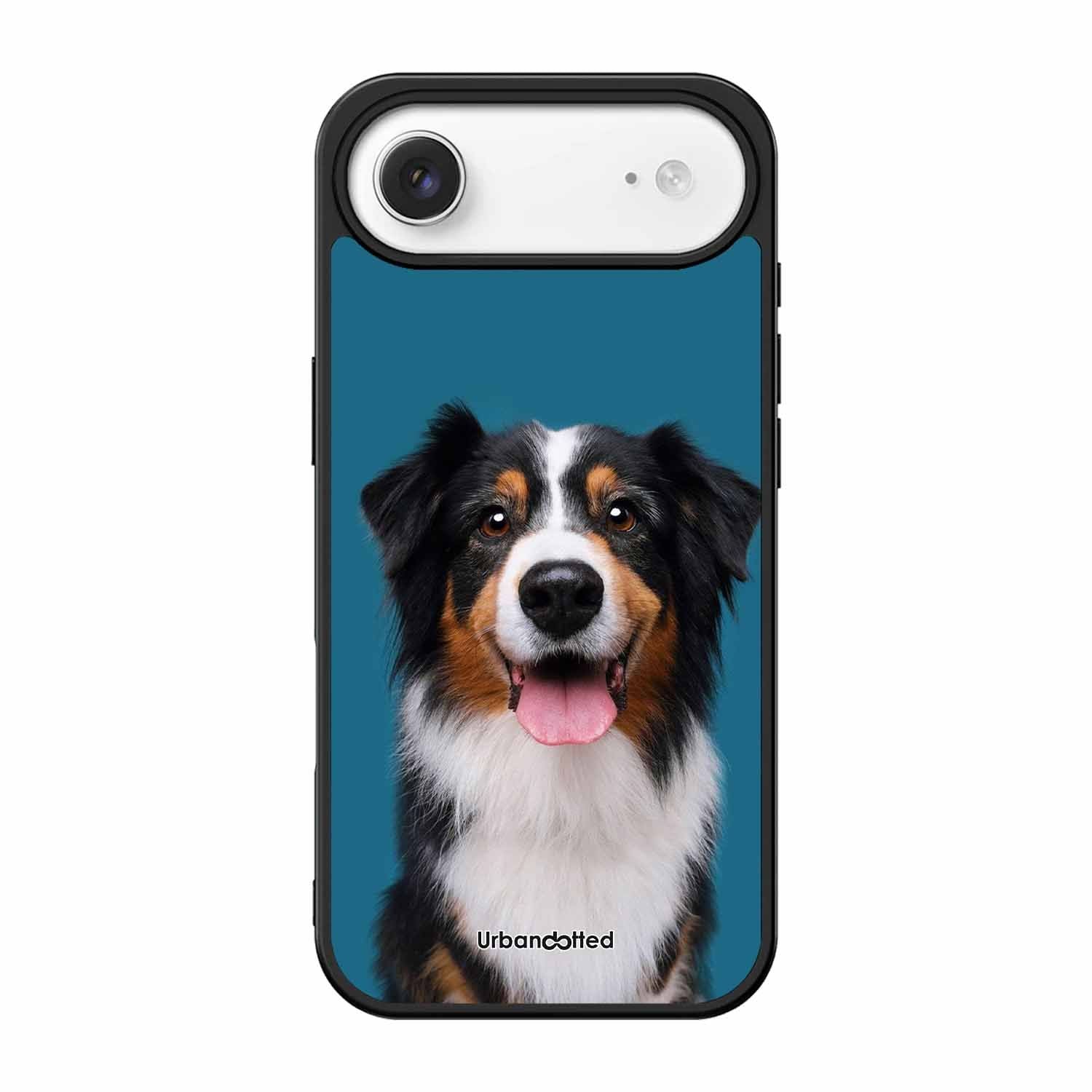 Aussie Shepherd Smile Glass Case For iPhone Air