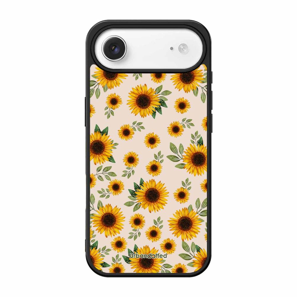 Summer Sunflowers Glass Case For iPhone Air