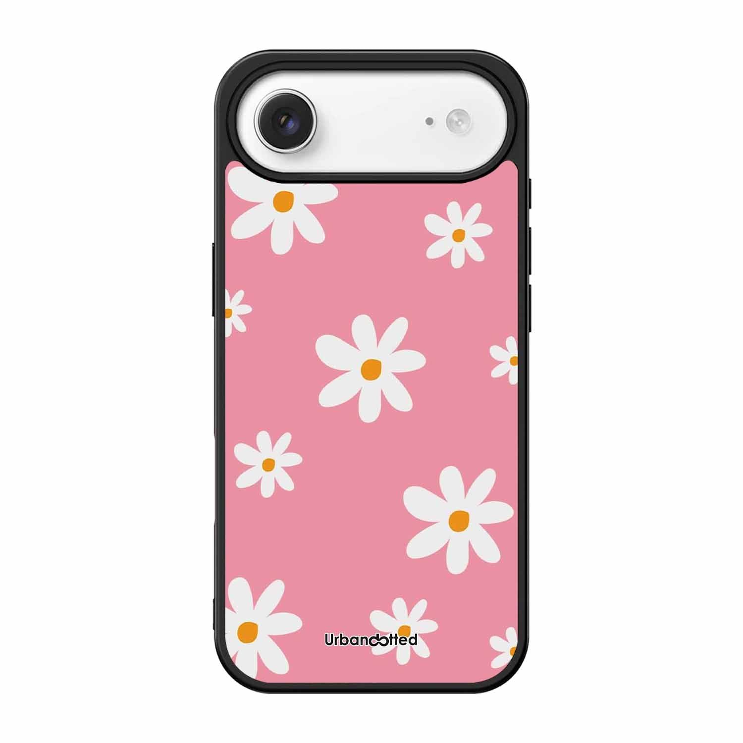 Pink Daisy Delight Glass Case For iPhone Air