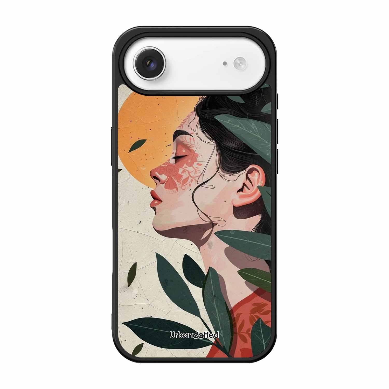 Nature's Embrace Glass Case For iPhone Air