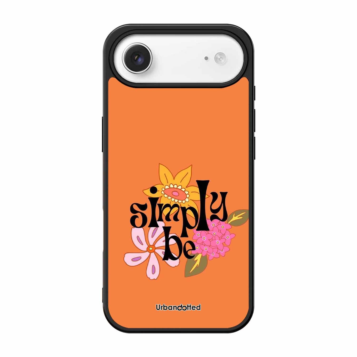 Simply Be Floral Glass Case For iPhone Air