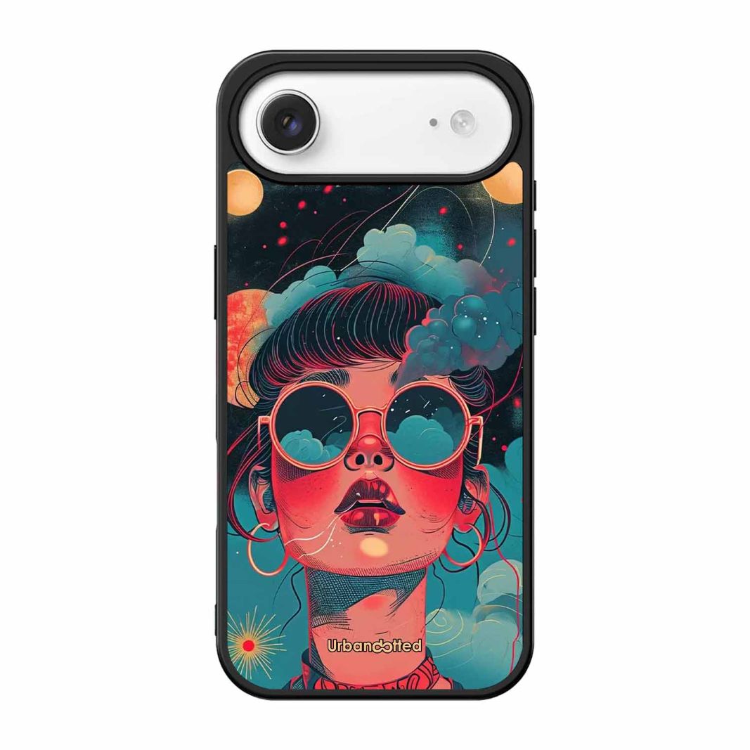 Starry Eyed Wonder Glass Case For iPhone Air