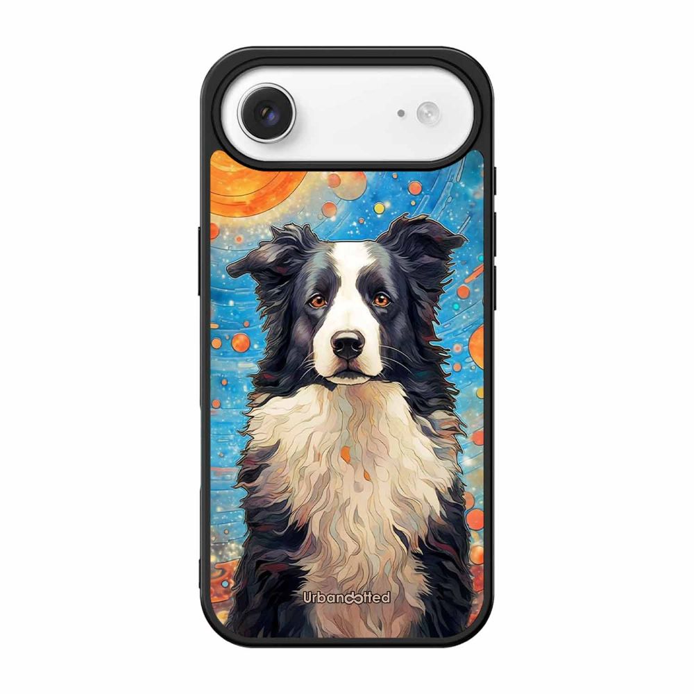 Artistic Dog Illustration Glass Case For iPhone Air