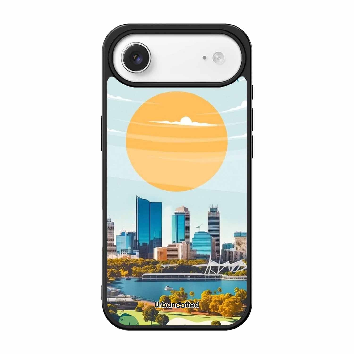 Western Australia Cityscape Glass Case For iPhone Air