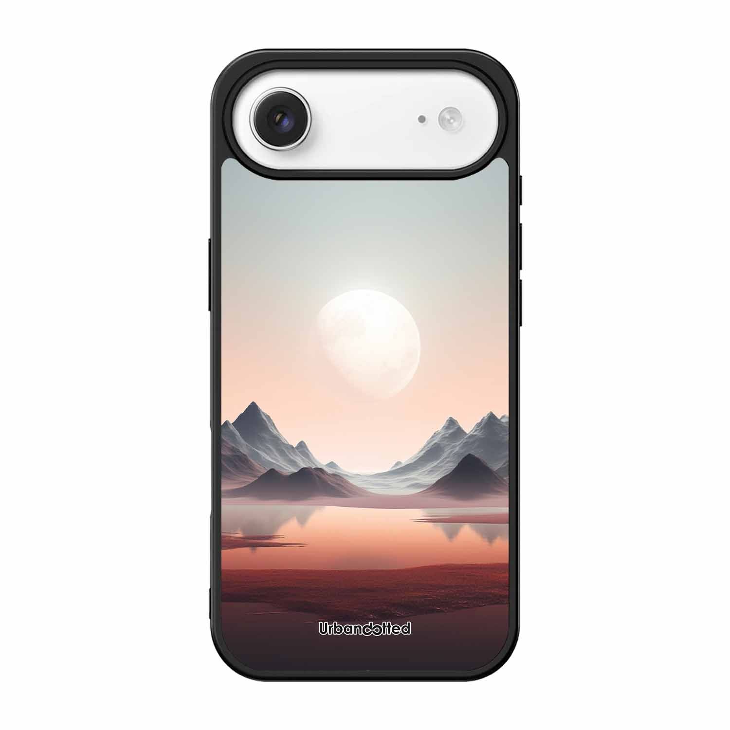 Tranquil Landscape Reflection Glass Case For iPhone Air