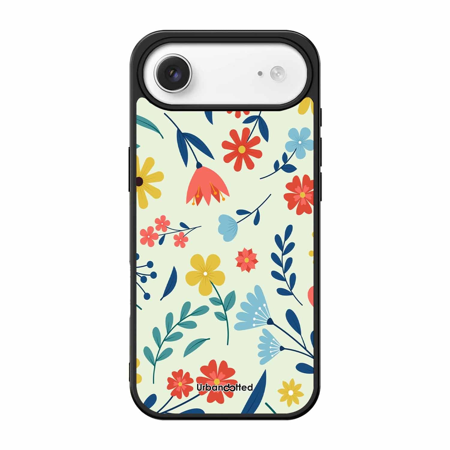Colorful Wildflower Meadow Glass Case For iPhone Air
