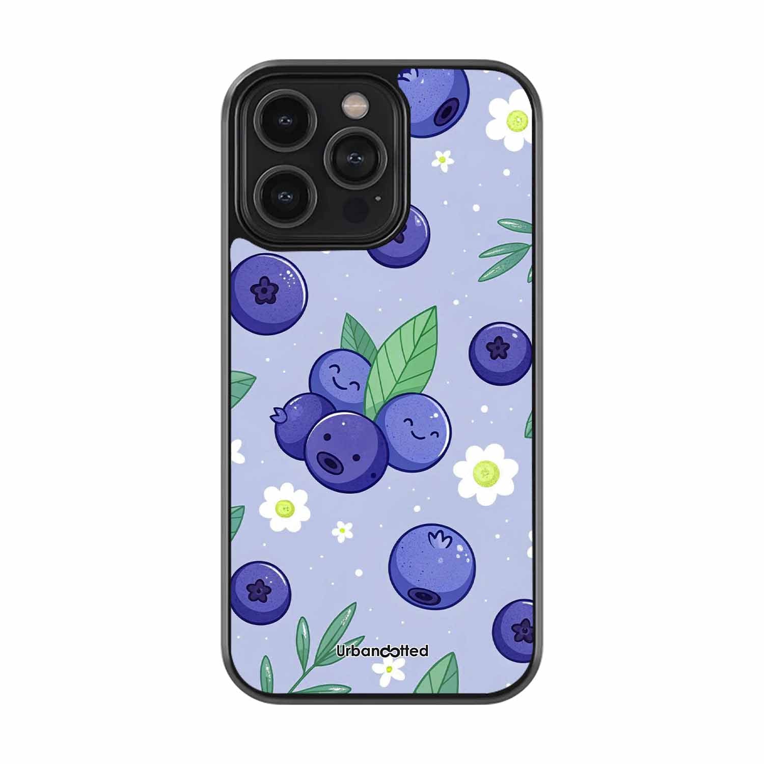 Sweet Berry Bunch Glass Case