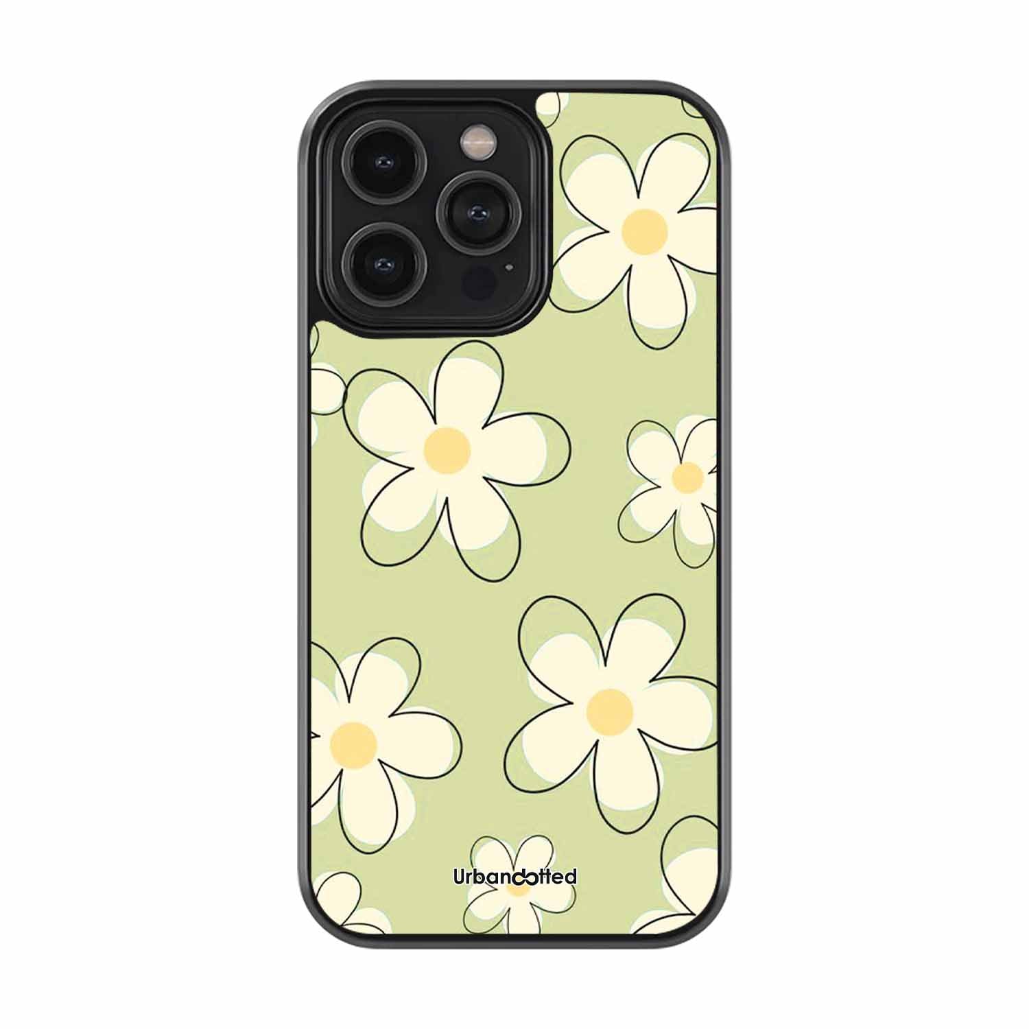 Groovy Daisy Fields Glass Case