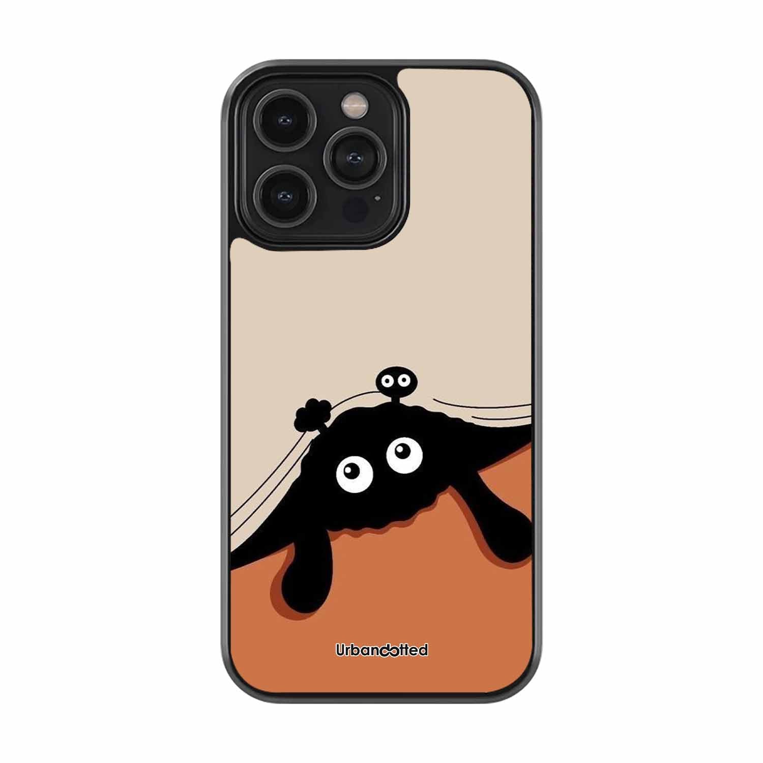 Curious Sheep Gaze Glass Case