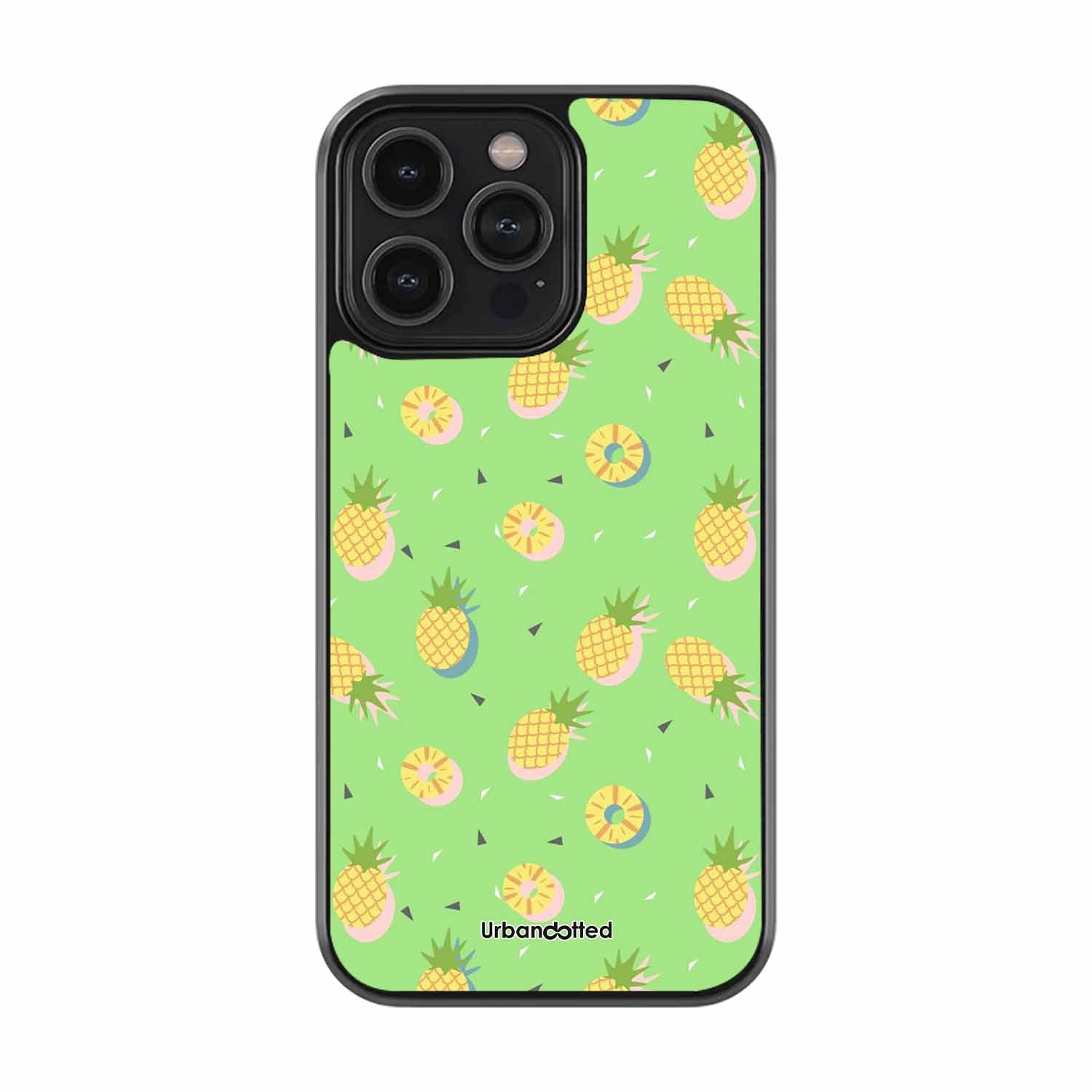 Pineapple Paradise Glass Case