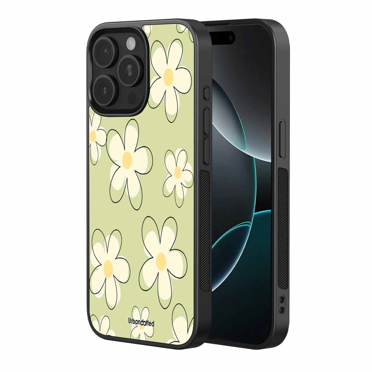 Groovy Daisy Fields Glass Case