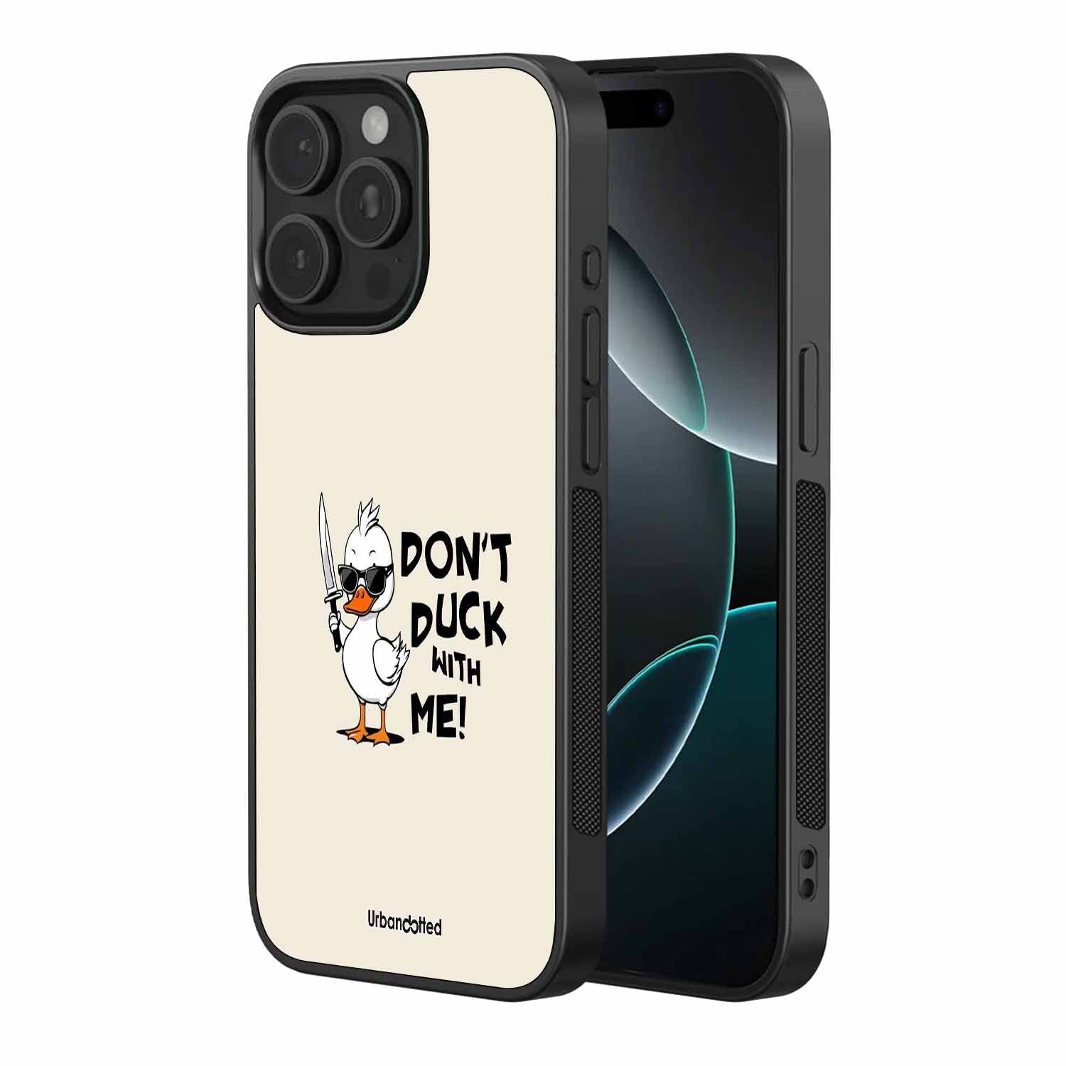 Rebellious Duck Glass Case