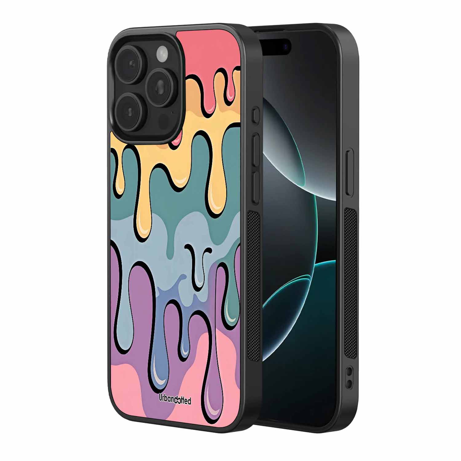 Melting Colours Glass Case