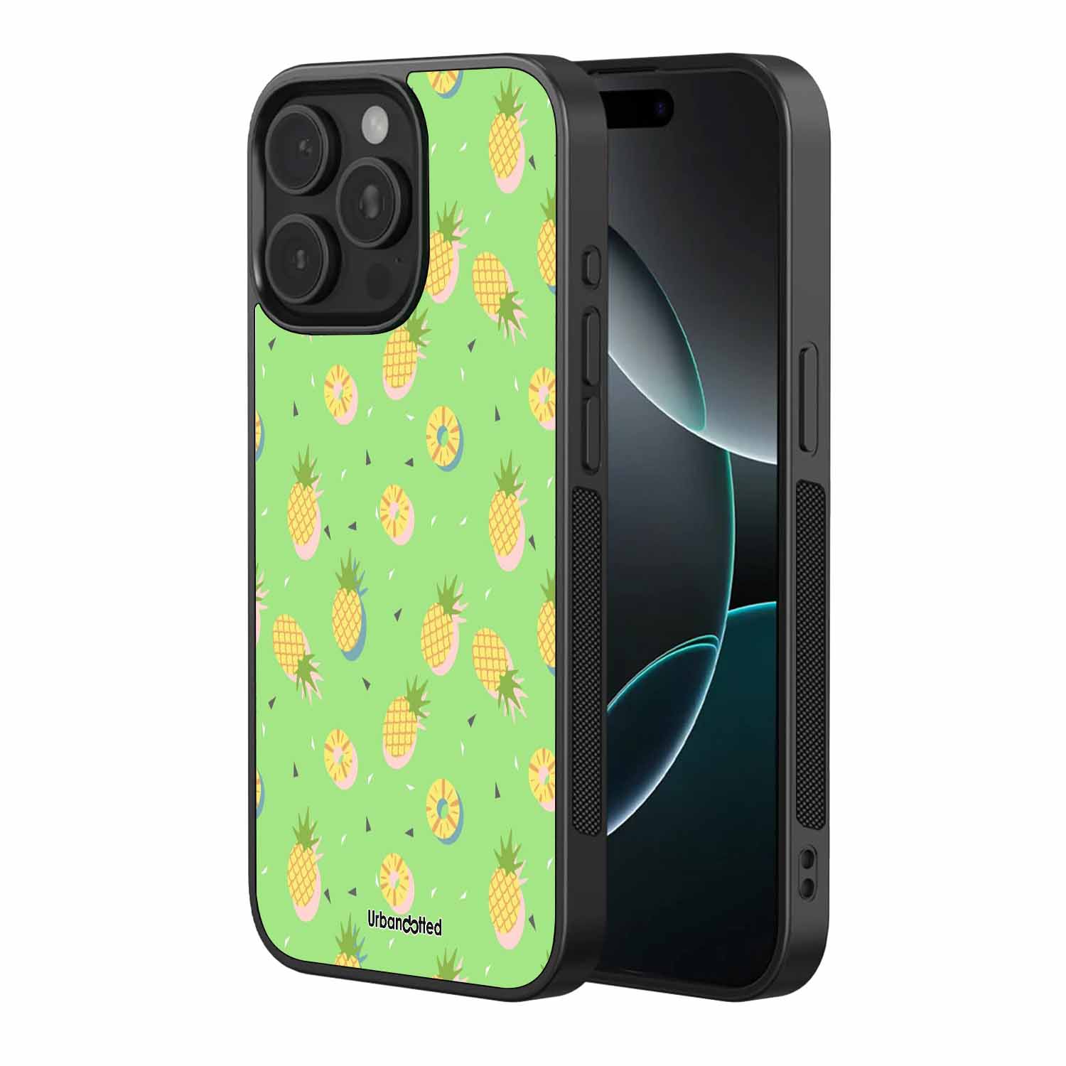 Pineapple Paradise Glass Case